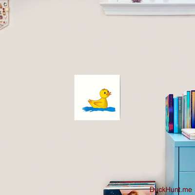 Plastic Duck Art Print image