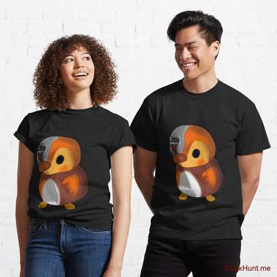 Mechanical Duck Black Classic T-Shirt (Front printed) image