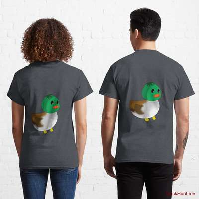 Normal Duck Denim Heather Classic T-Shirt (Back printed) image