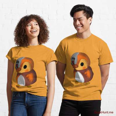 Mechanical Duck Gold Classic T-Shirt (Front printed) image