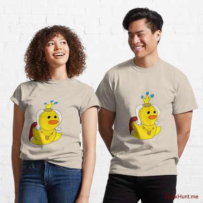 Royal Duck Creme Classic T-Shirt (Front printed) image