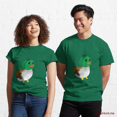 Normal Duck Green Classic T-Shirt (Front printed) image