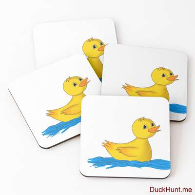 Plastic Duck Coasters (Set of 4) image