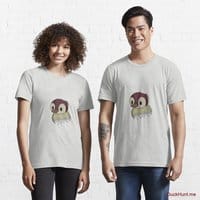 Ghost Duck (fogless) Light Grey Essential T-Shirt (Front printed)