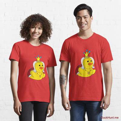 Royal Duck Red Essential T-Shirt (Front printed) image