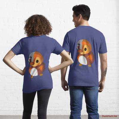 Mechanical Duck Blue Essential T-Shirt (Back printed) image