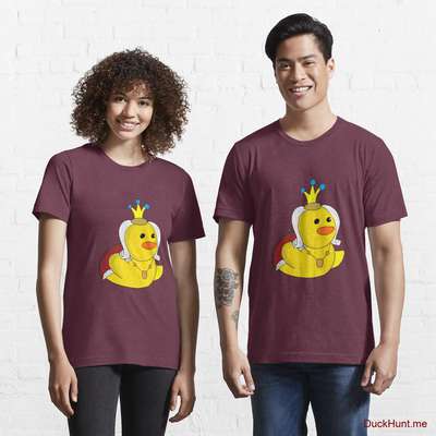 Royal Duck Dark Red Essential T-Shirt (Front printed) image