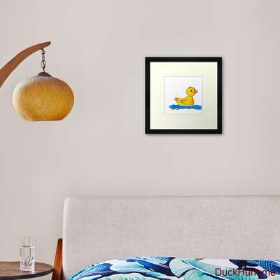 Plastic Duck Framed Art Print image