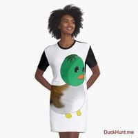 Normal Duck Graphic T-Shirt Dress