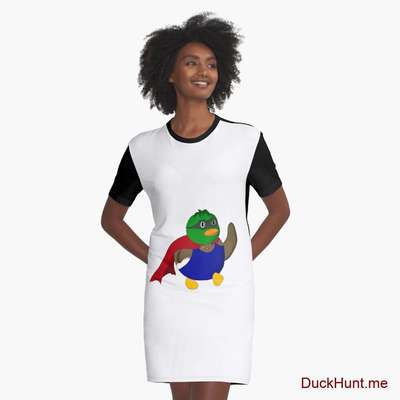 Alive Boss Duck Graphic T-Shirt Dress image