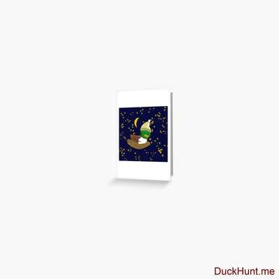 Night Duck Greeting Card image
