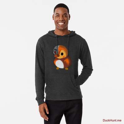 Mechanical Duck Charcoal Lightweight Hoodie (Front printed) image