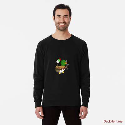 Kamikaze Duck Black Lightweight Sweatshirt image