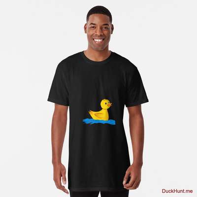 Plastic Duck Black Long T-Shirt (Front printed) image