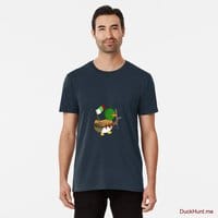 Kamikaze Duck Navy Premium T-Shirt (Front printed)