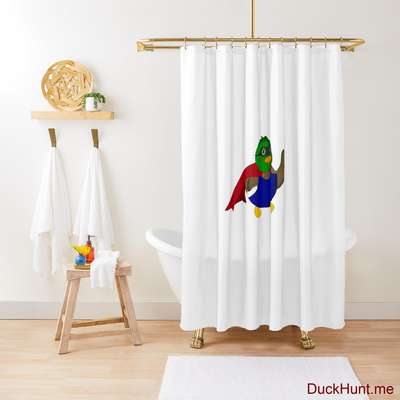 Alive Boss Duck Shower Curtain image