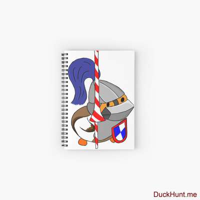 Armored Duck Spiral Notebook image