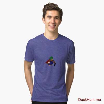 Dead DuckHunt Boss (smokeless) Royal Tri-blend T-Shirt (Front printed) image