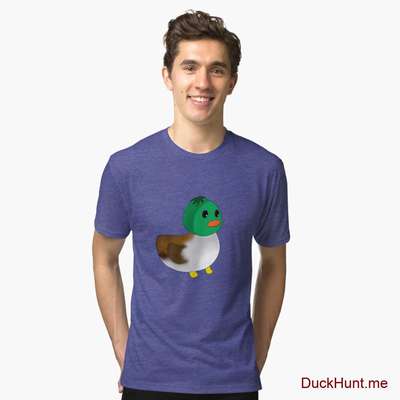 Normal Duck Royal Tri-blend T-Shirt (Front printed) image