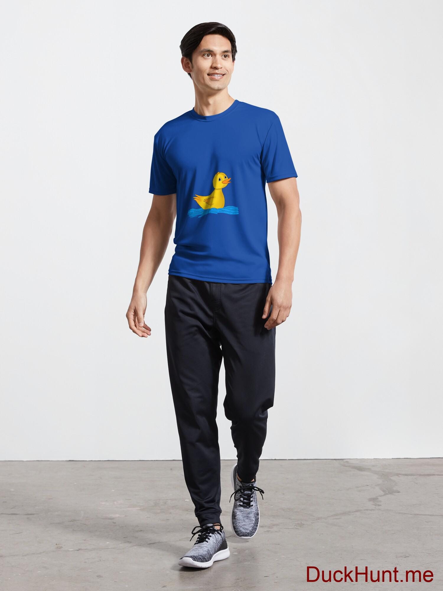 Plastic Duck Royal Blue Active T-Shirt (Front printed) alternative image 4