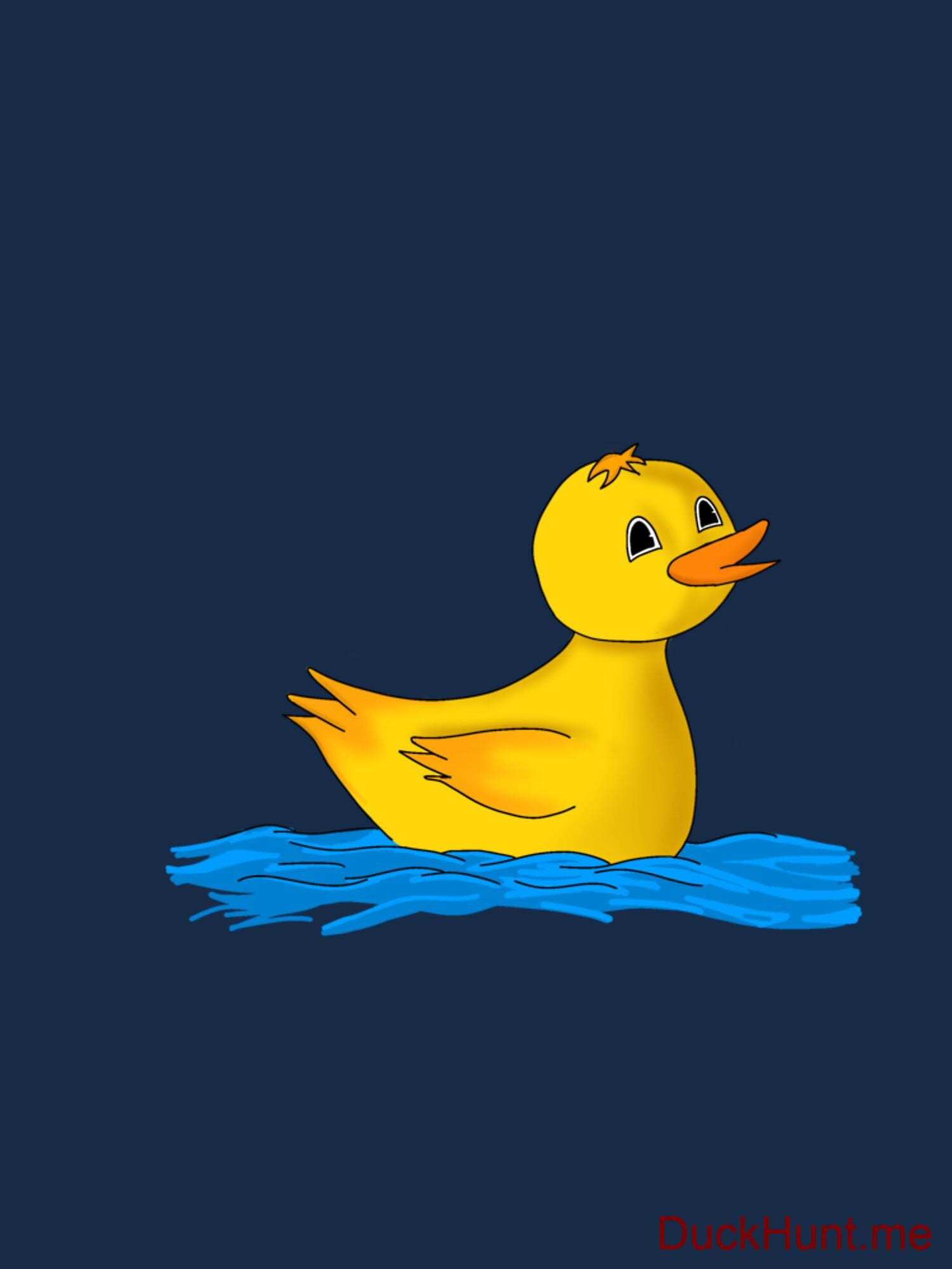 Plastic Duck Navy Active T-Shirt (Front printed) alternative image 1