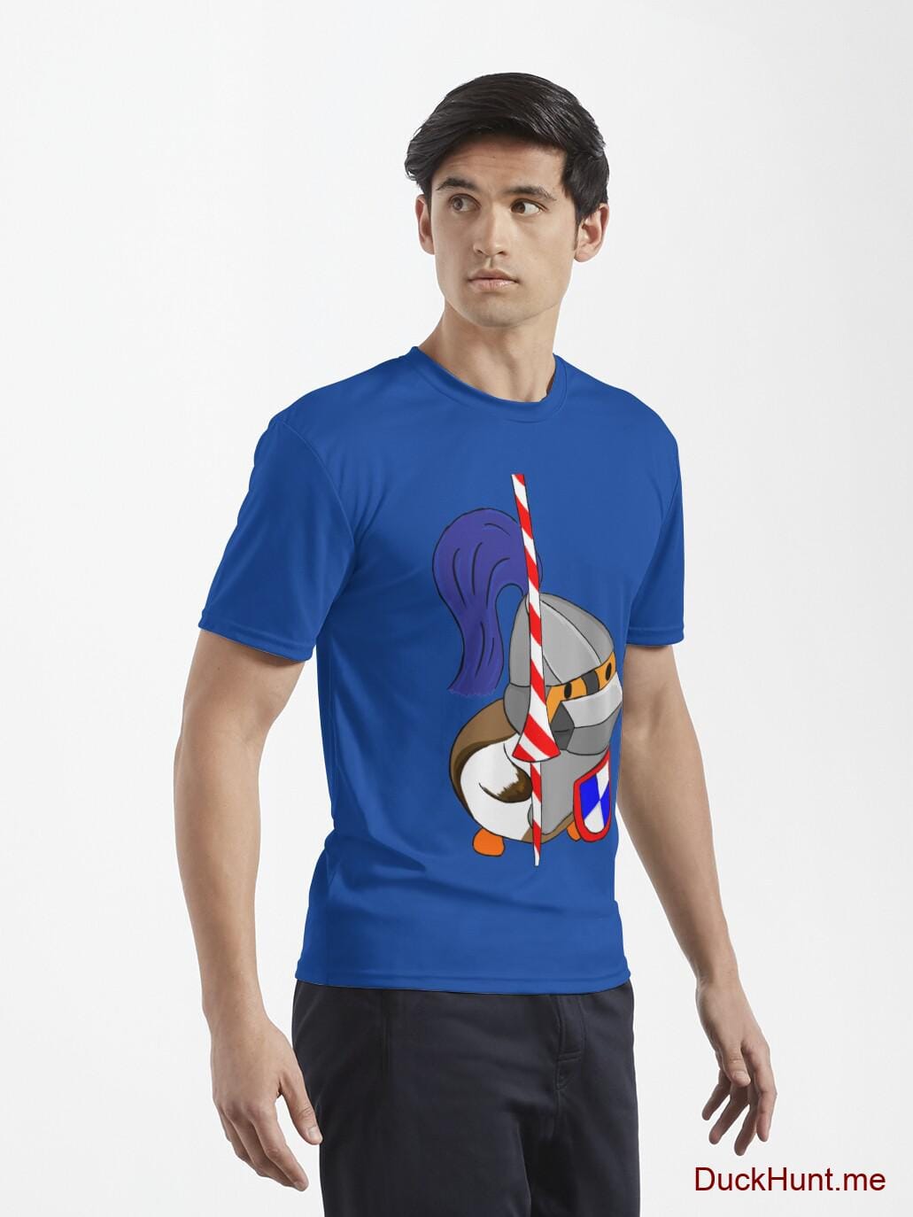 Armored Duck Royal Blue Active T-Shirt (Front printed) alternative image 6