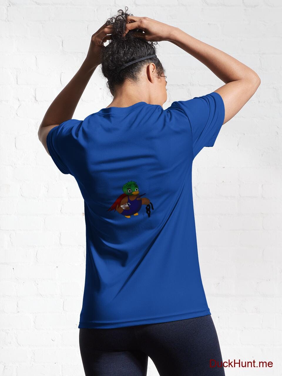 Dead DuckHunt Boss (smokeless) Royal Blue Active T-Shirt (Back printed) alternative image 5