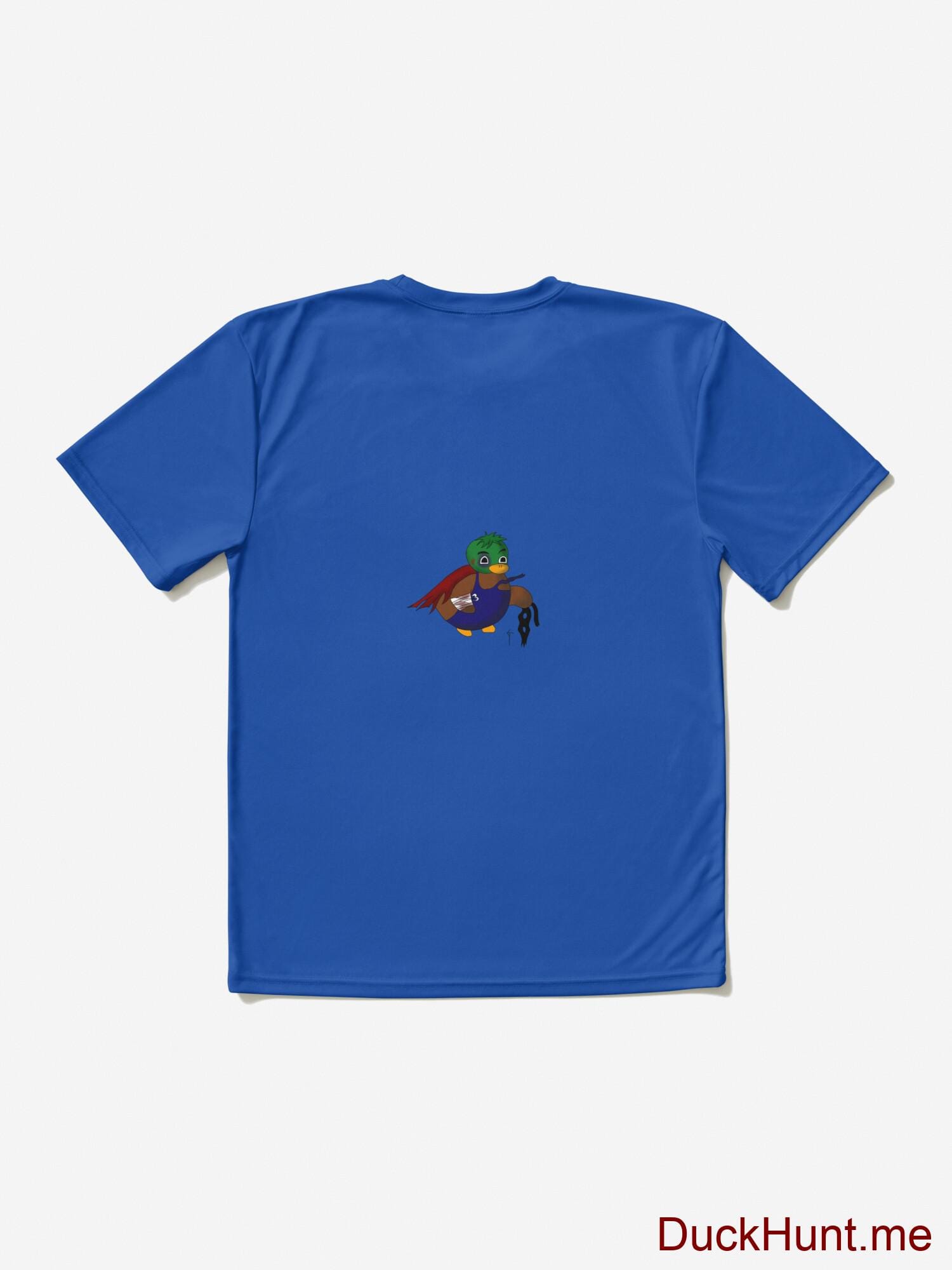Dead DuckHunt Boss (smokeless) Royal Blue Active T-Shirt (Back printed) alternative image 1