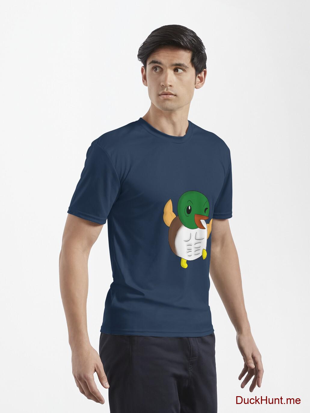 Super duck Navy Active T-Shirt (Front printed) alternative image 6