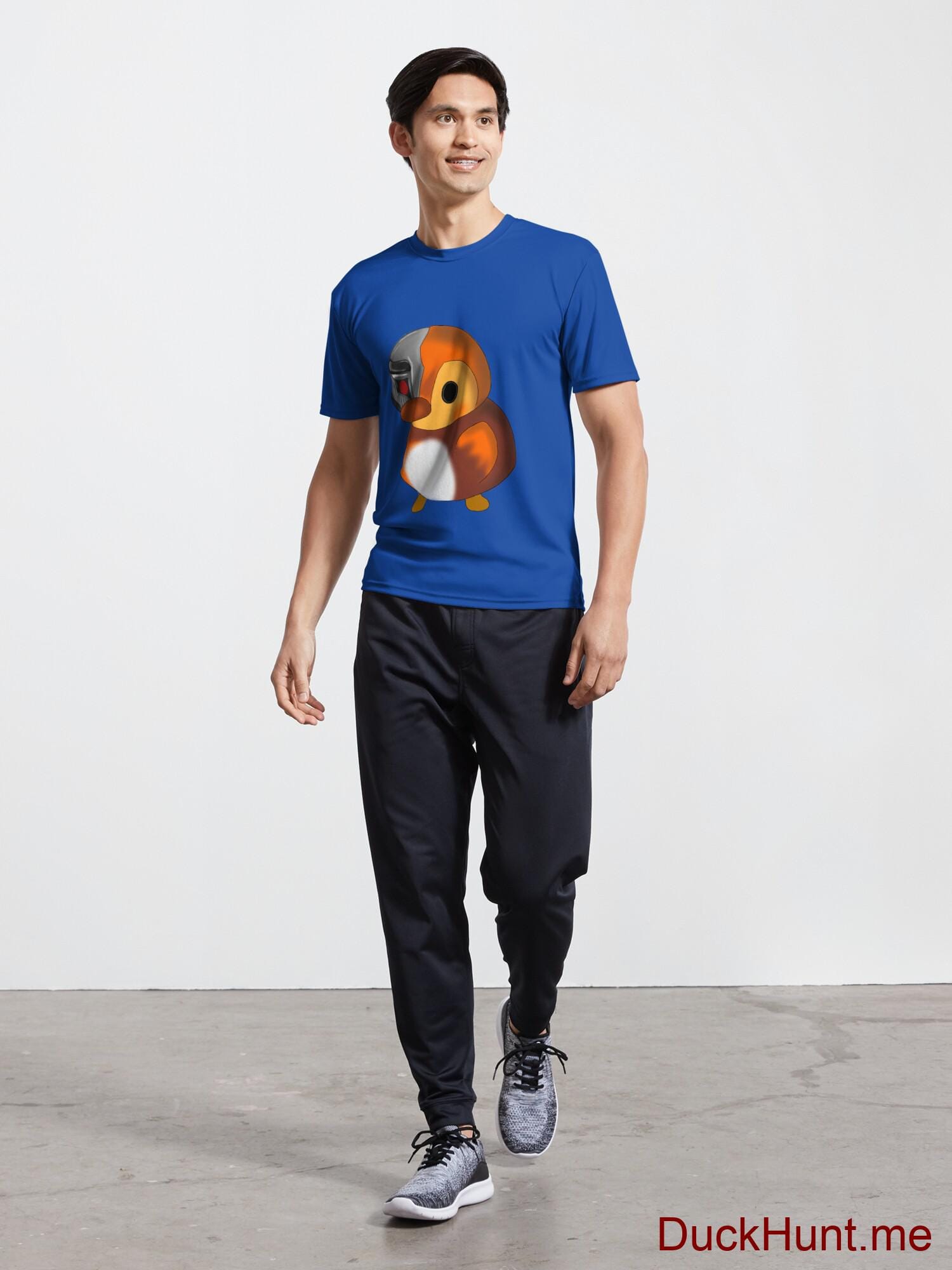 Mechanical Duck Royal Blue Active T-Shirt (Front printed) alternative image 4