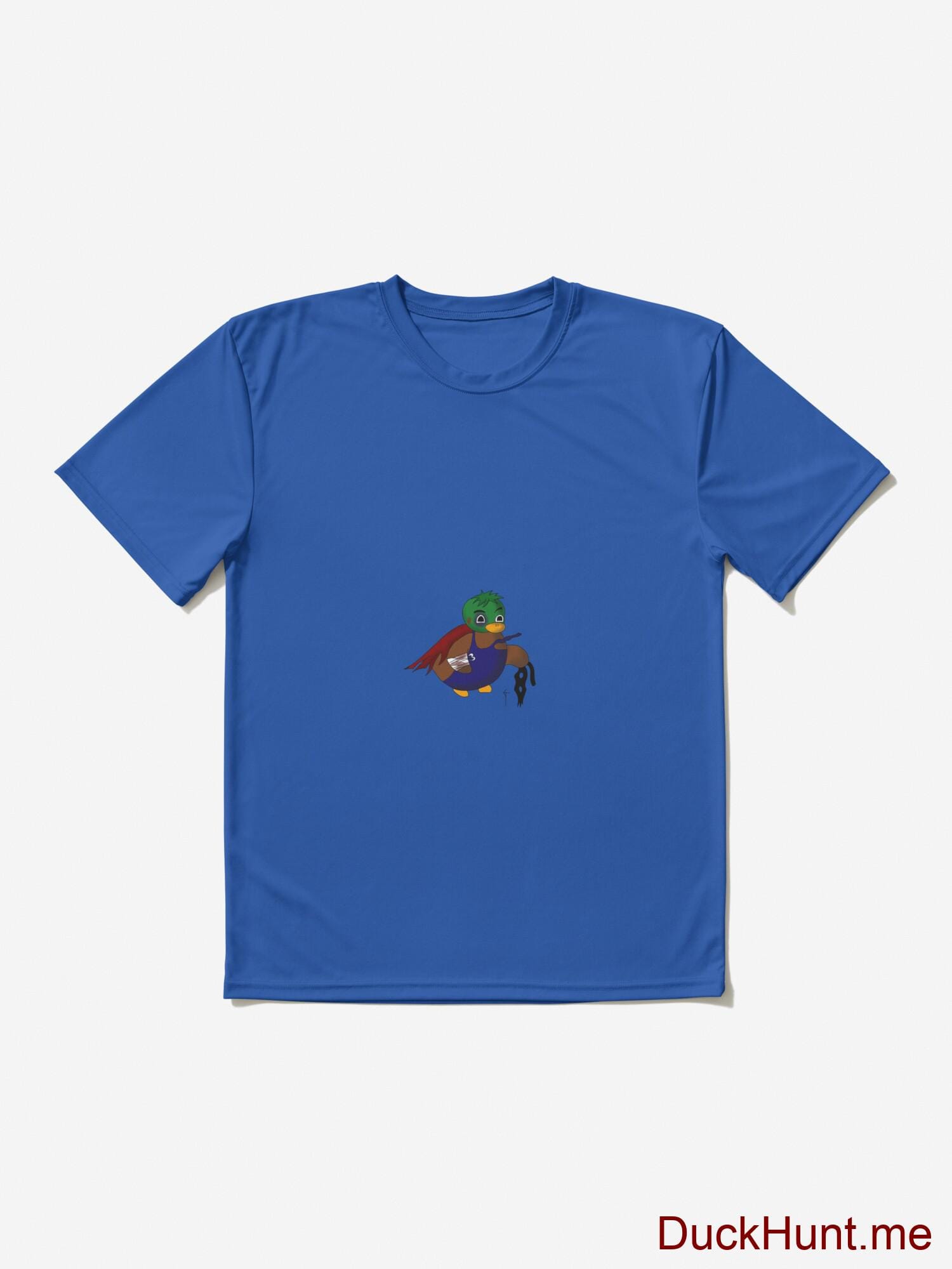 Dead DuckHunt Boss (smokeless) Royal Blue Active T-Shirt (Front printed) alternative image 2