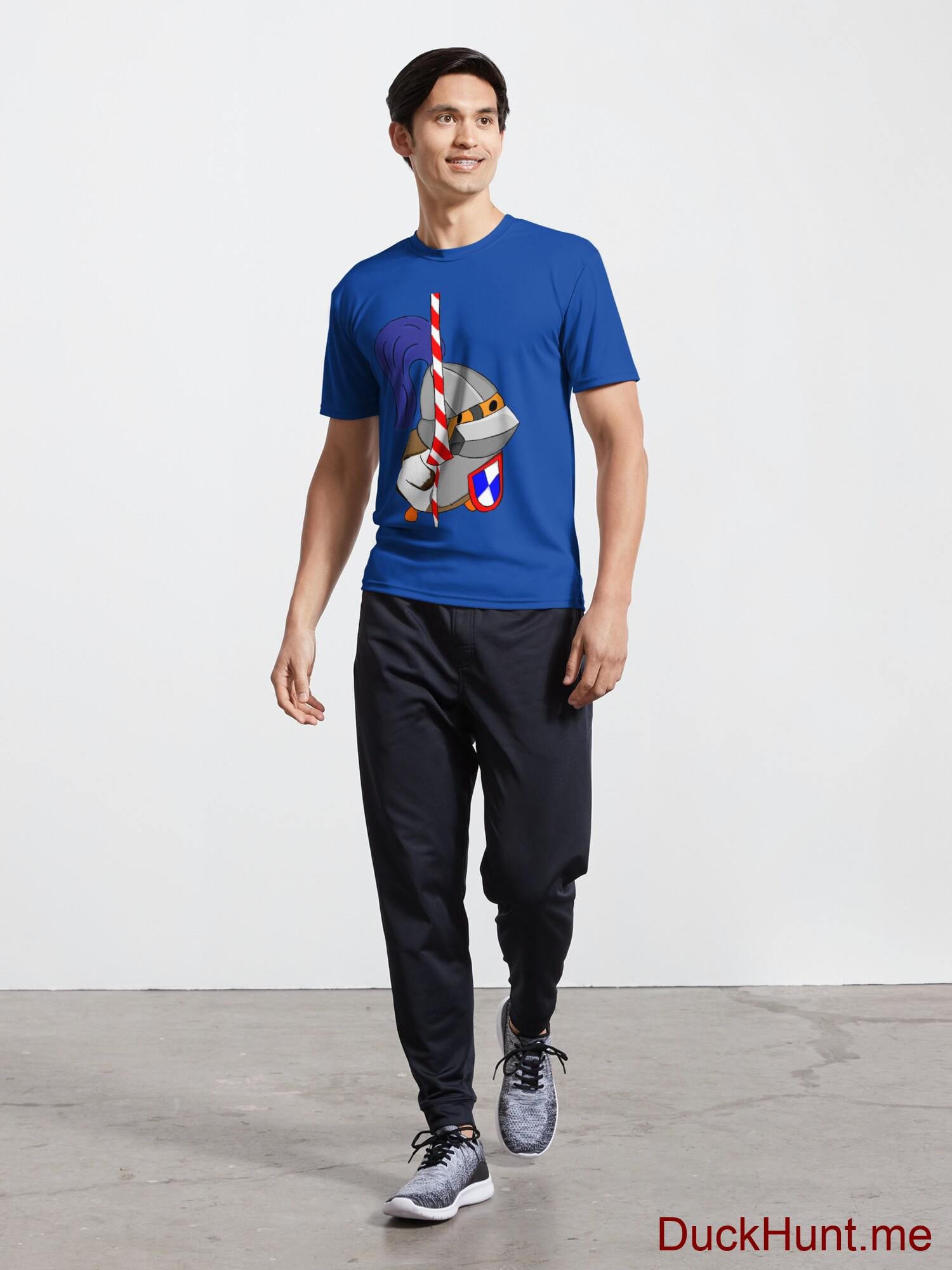 Armored Duck Royal Blue Active T-Shirt (Front printed) alternative image 4