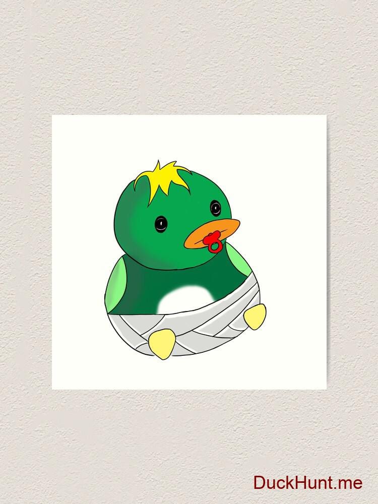 Baby duck Art Print alternative image 1