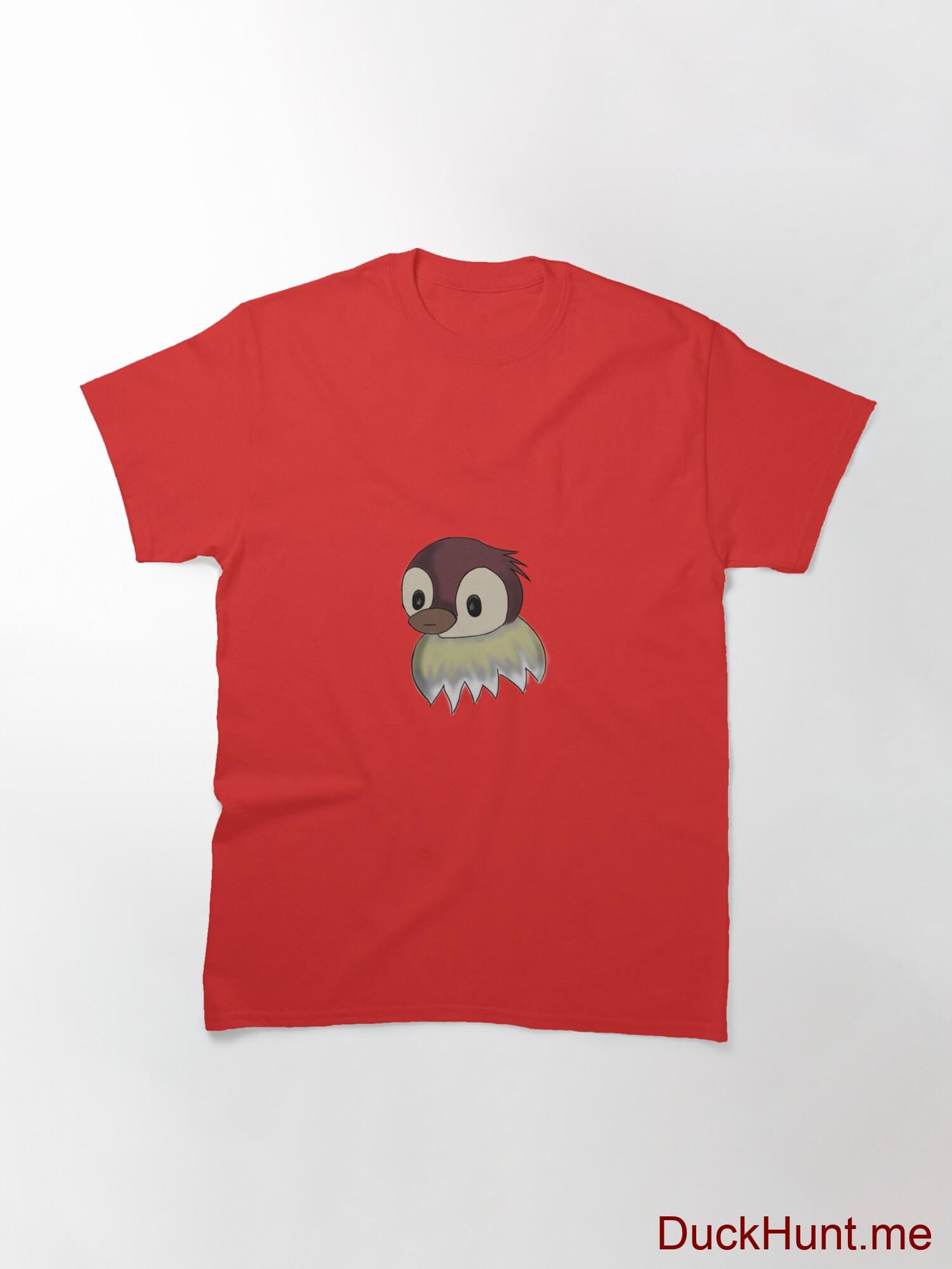 Ghost Duck (fogless) Red Classic T-Shirt (Front printed) alternative image 2