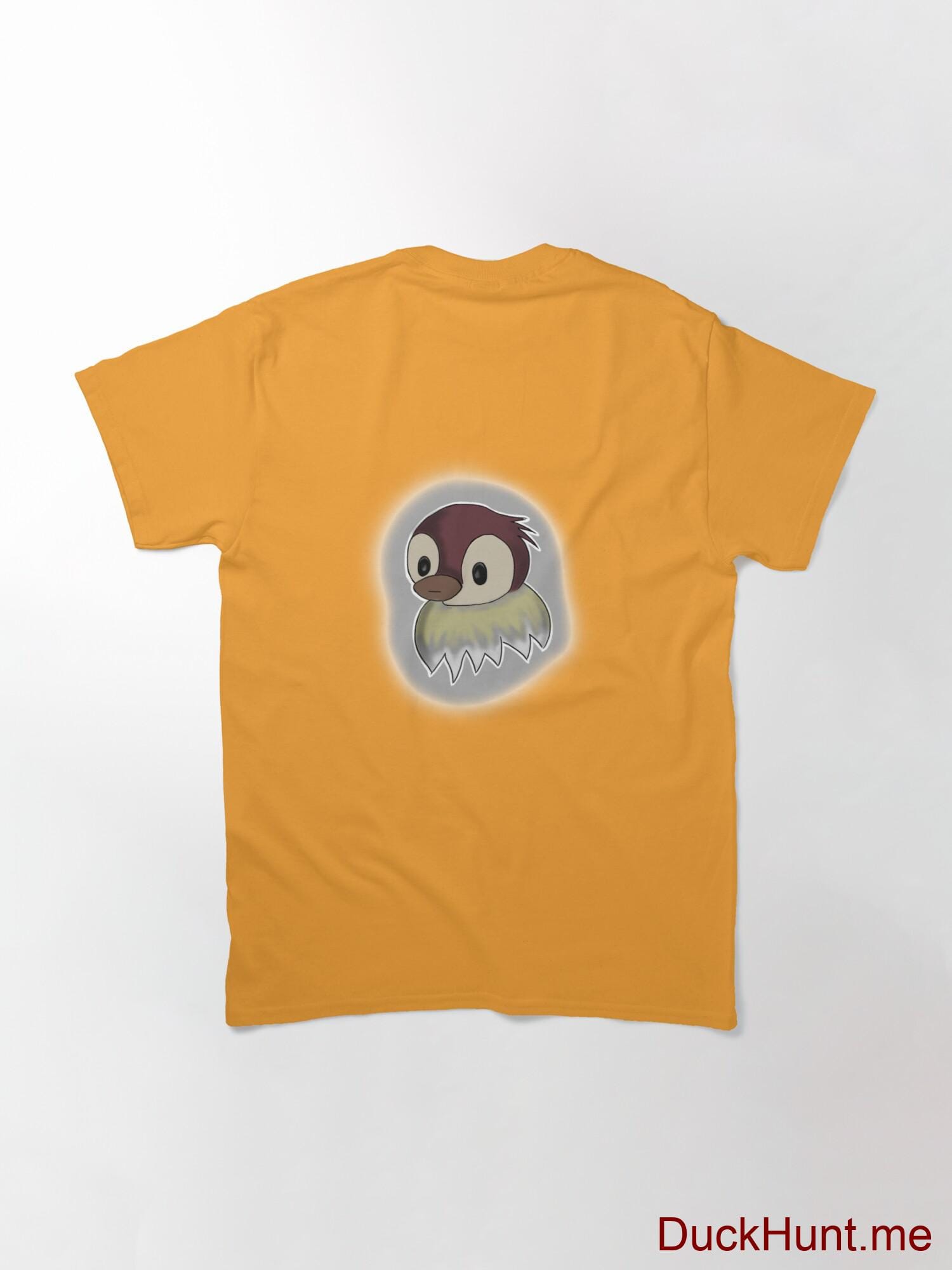 Ghost Duck (foggy) Gold Classic T-Shirt (Back printed) alternative image 1