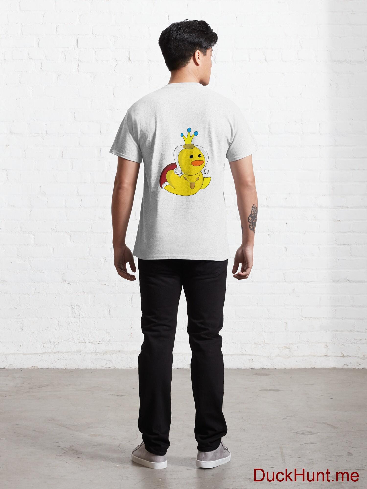 Royal Duck White Classic T-Shirt (Back printed) alternative image 3