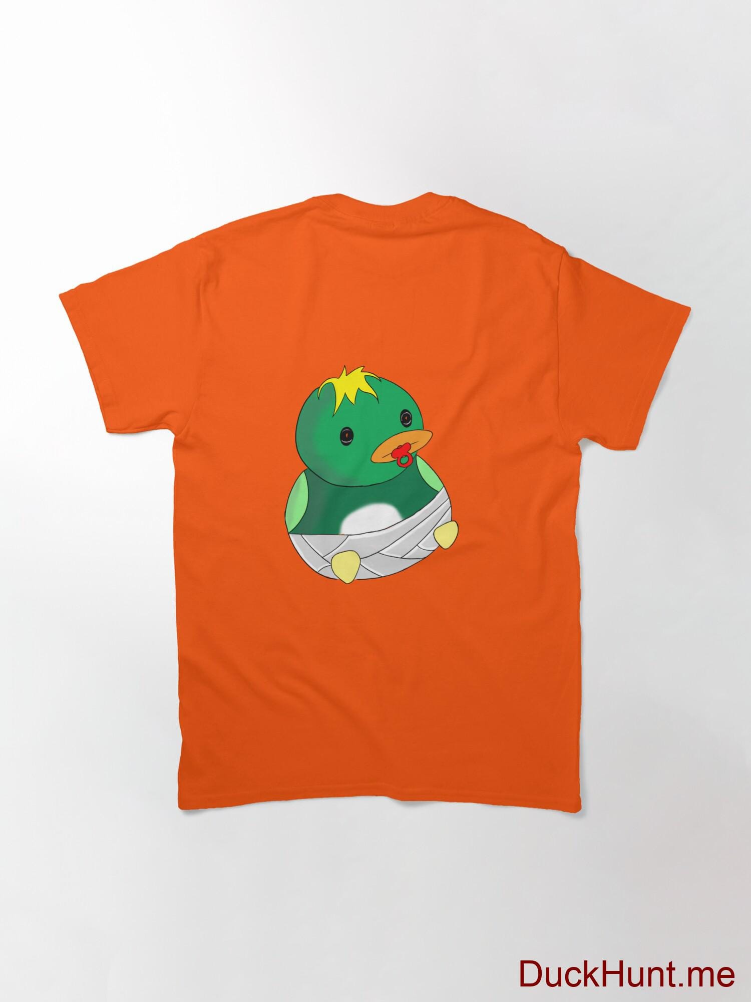 Baby duck Orange Classic T-Shirt (Back printed) alternative image 1
