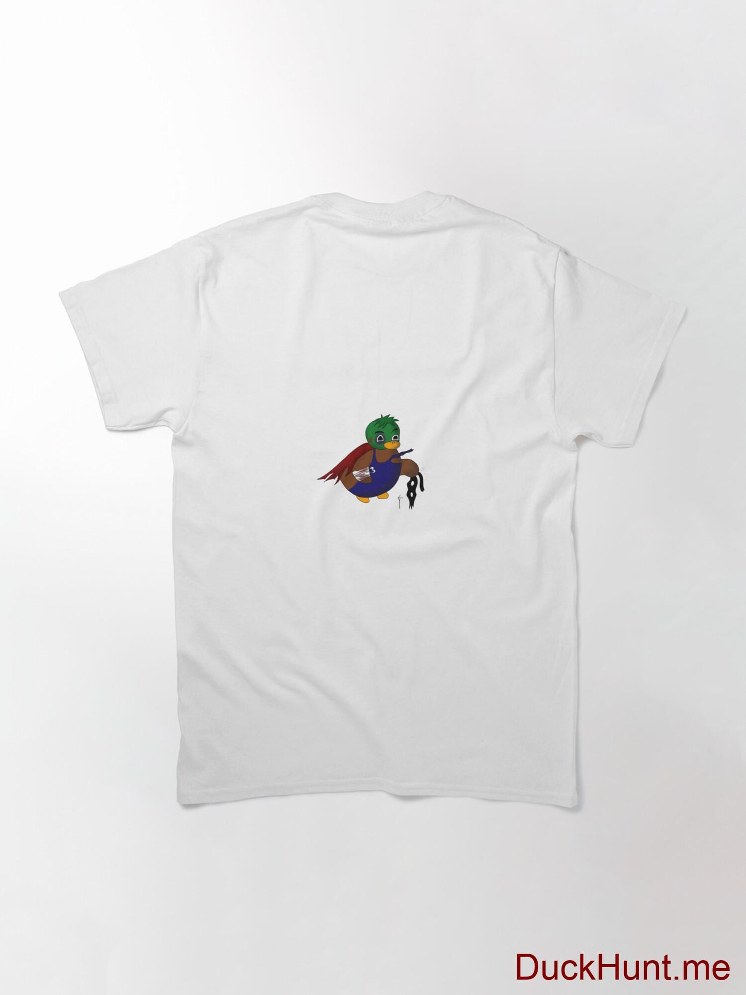 Dead DuckHunt Boss (smokeless) White Classic T-Shirt (Back printed) alternative image 1