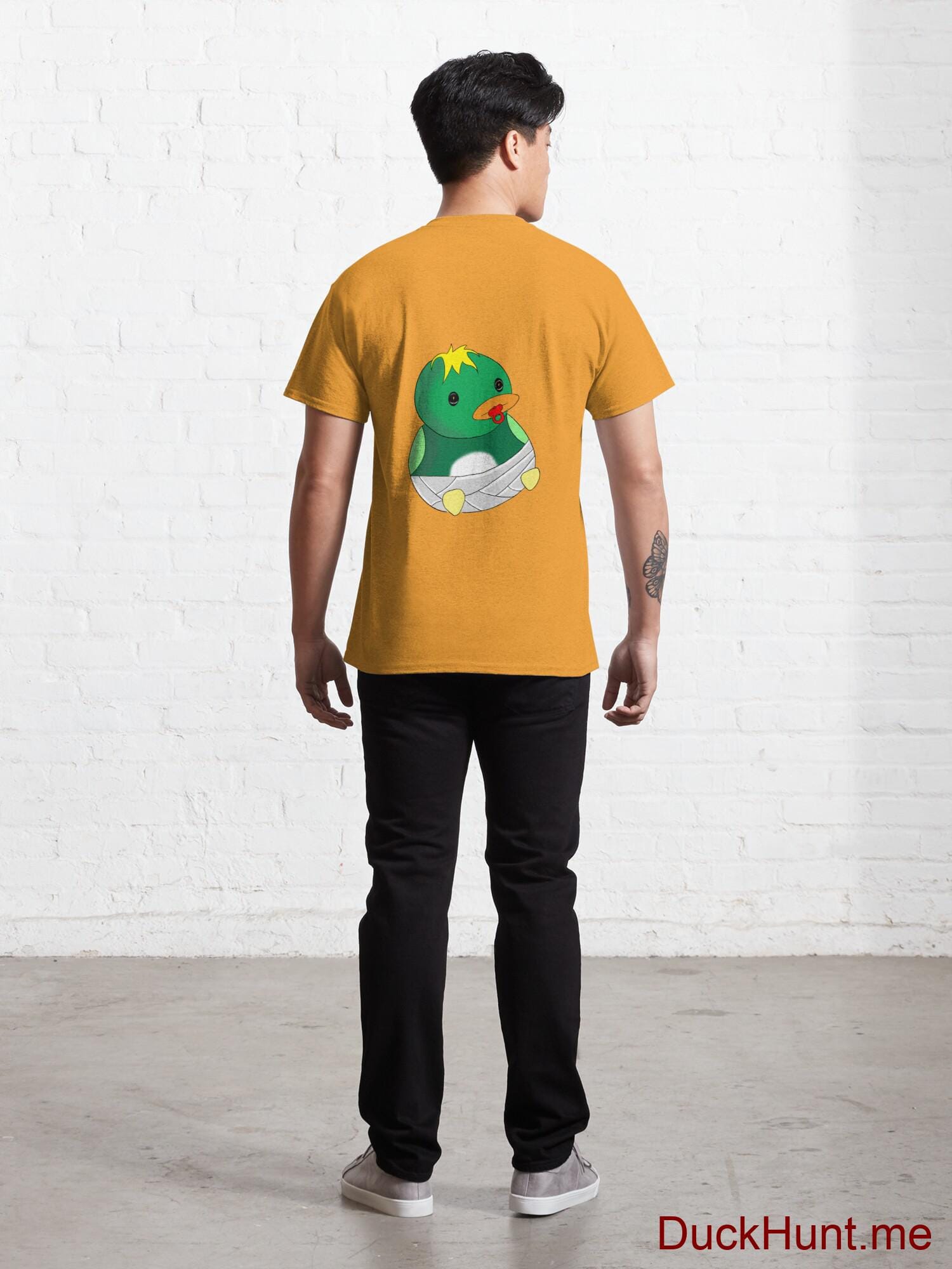 Baby duck Gold Classic T-Shirt (Back printed) alternative image 3