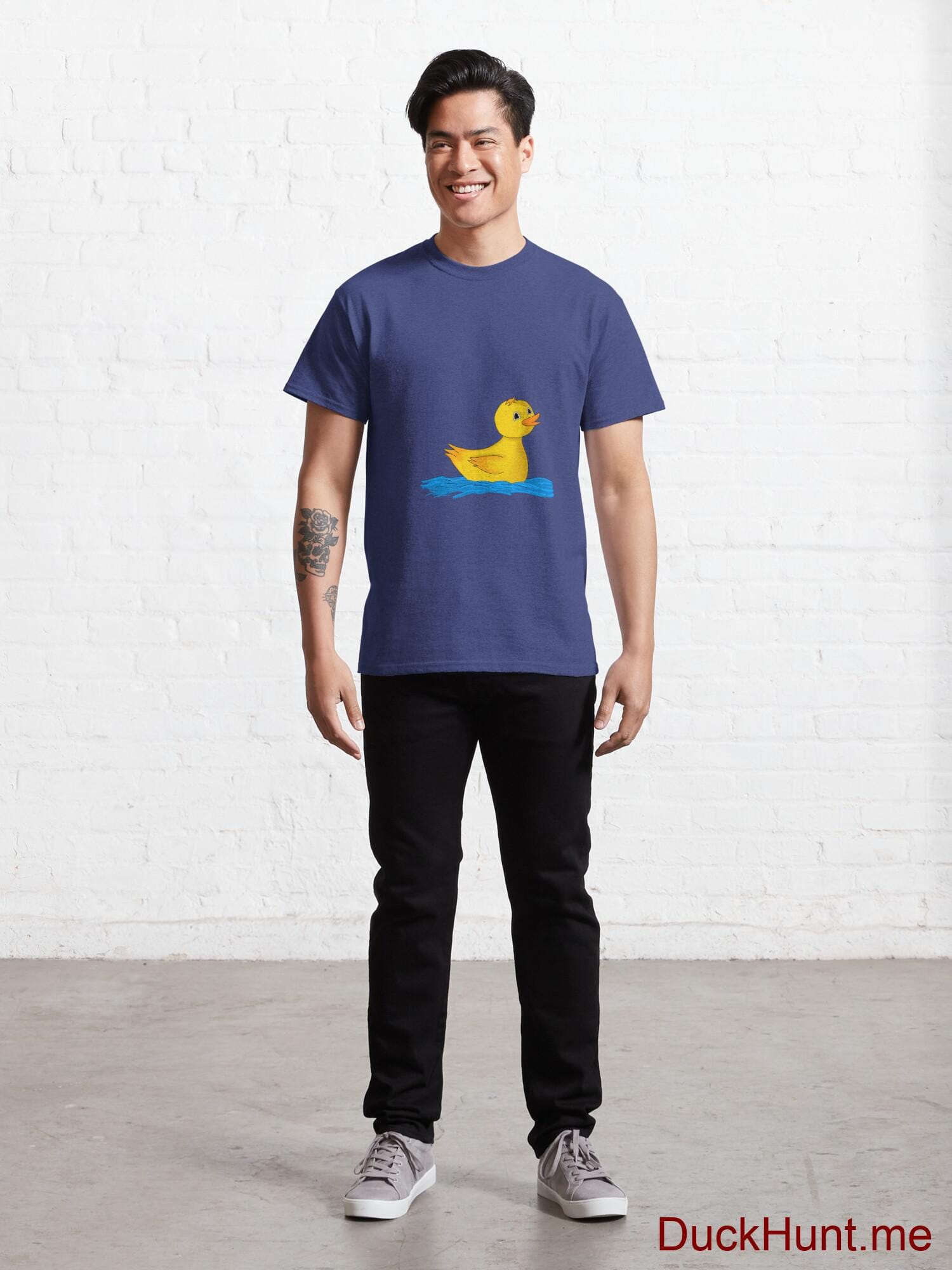 Plastic Duck Blue Classic T-Shirt (Front printed) alternative image 6