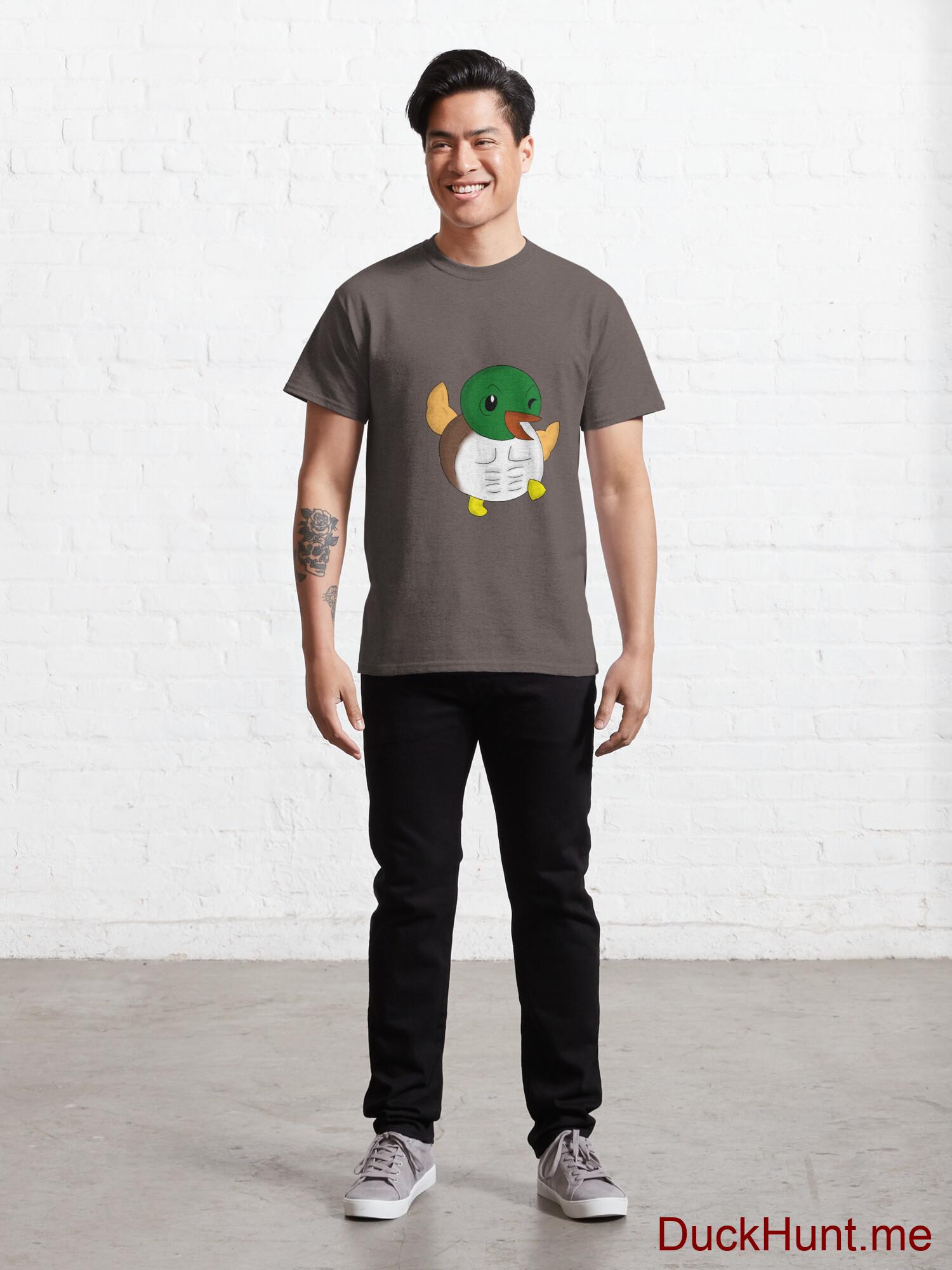 Super duck Dark Grey Classic T-Shirt (Front printed) alternative image 6