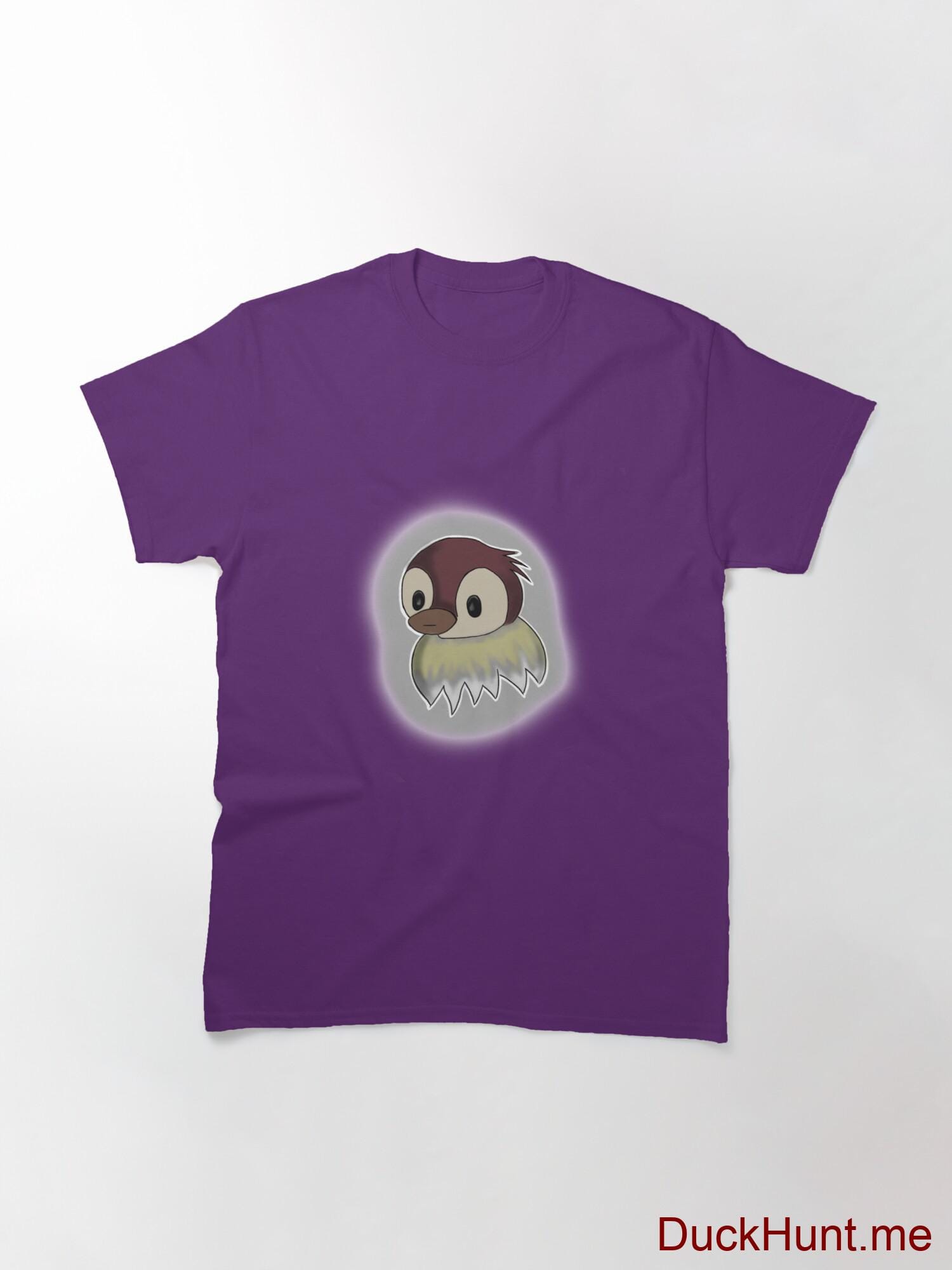Ghost Duck (foggy) Purple Classic T-Shirt (Front printed) alternative image 2