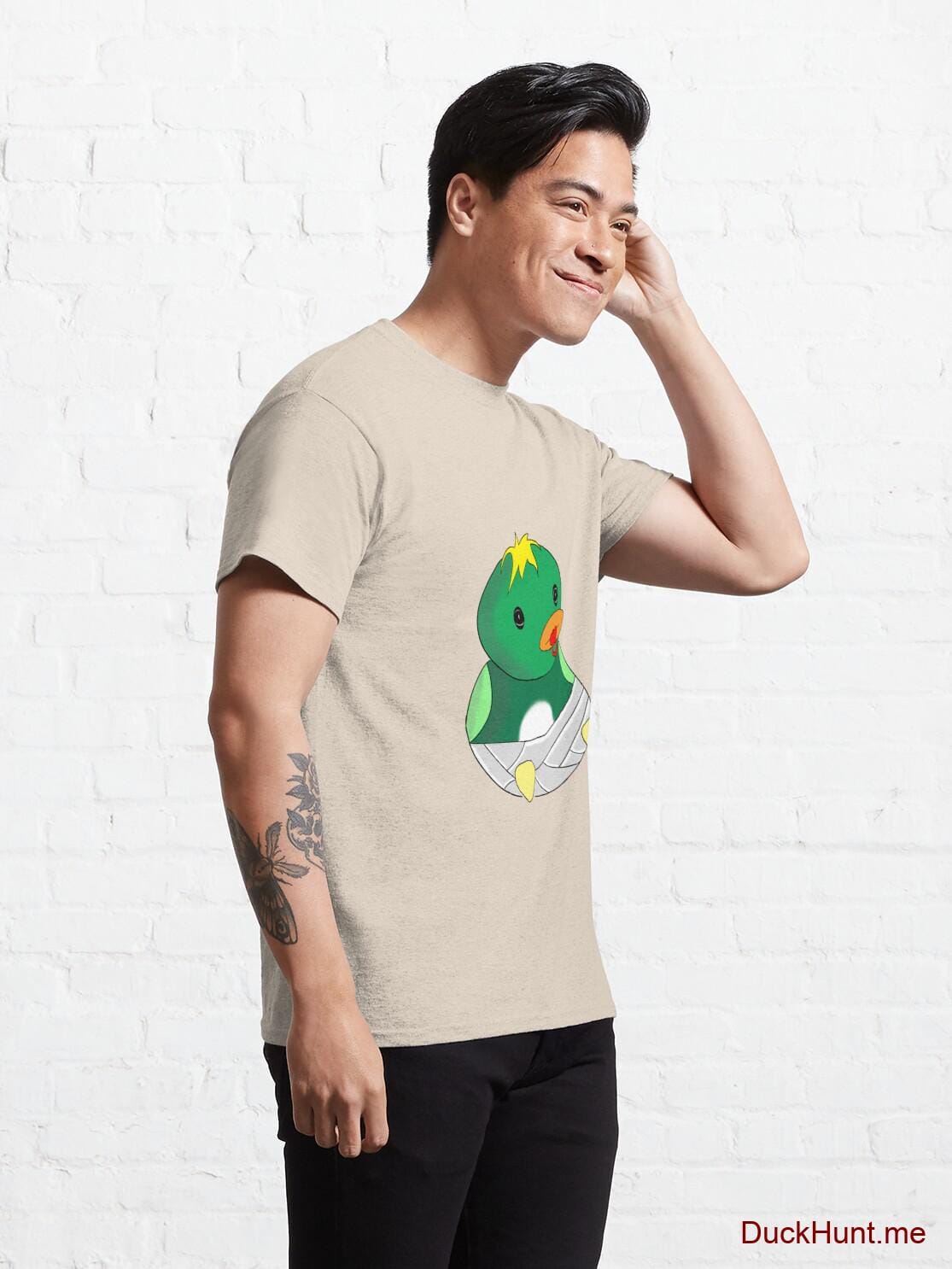 Baby duck Creme Classic T-Shirt (Front printed) alternative image 4