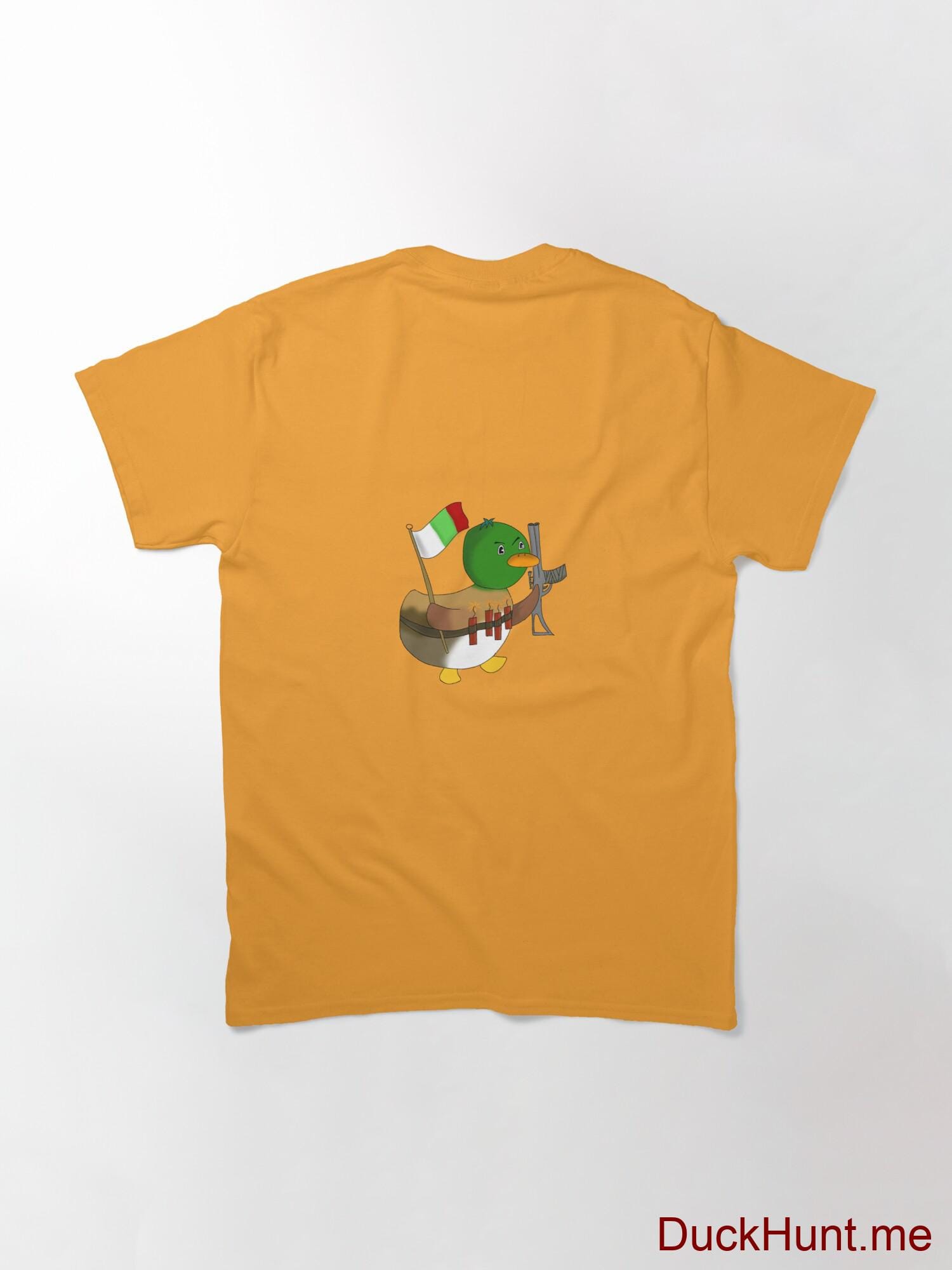 Kamikaze Duck Gold Classic T-Shirt (Back printed) alternative image 1