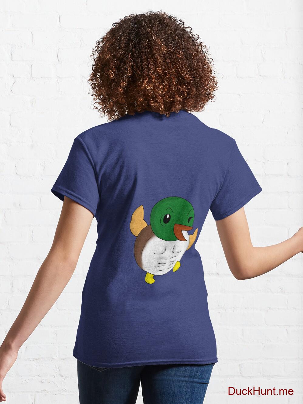 Super duck Blue Classic T-Shirt (Back printed) alternative image 4