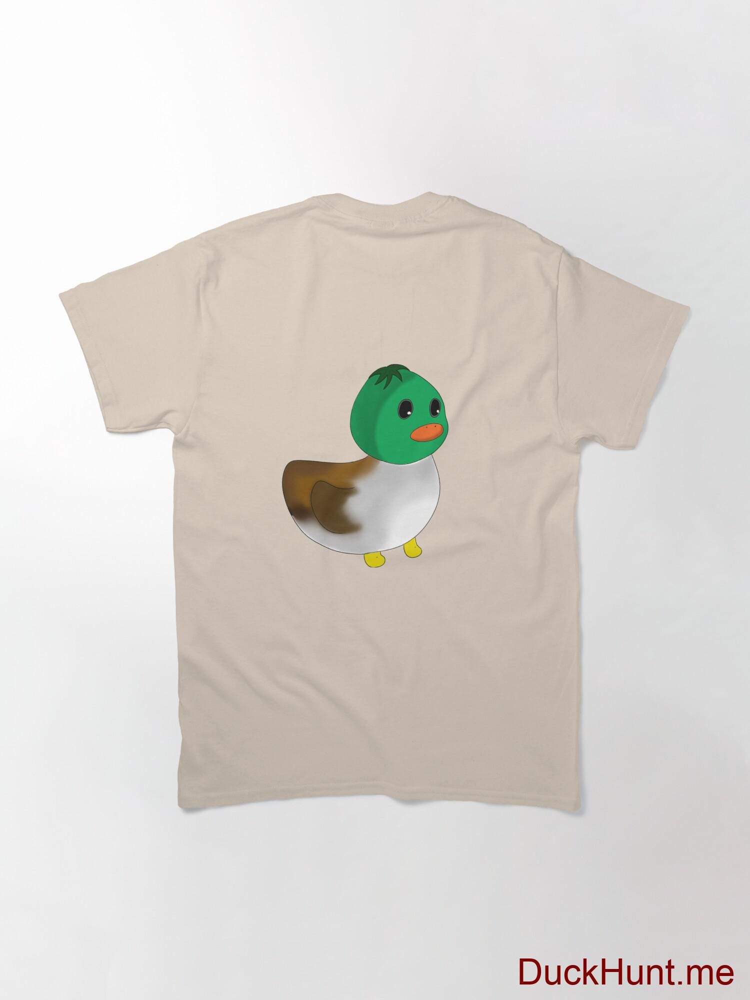 Normal Duck Creme Classic T-Shirt (Back printed) alternative image 1