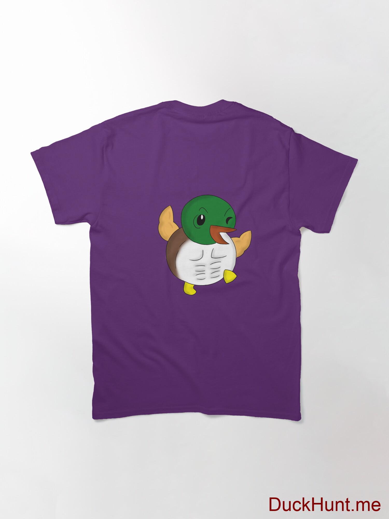 Super duck Purple Classic T-Shirt (Back printed) alternative image 1