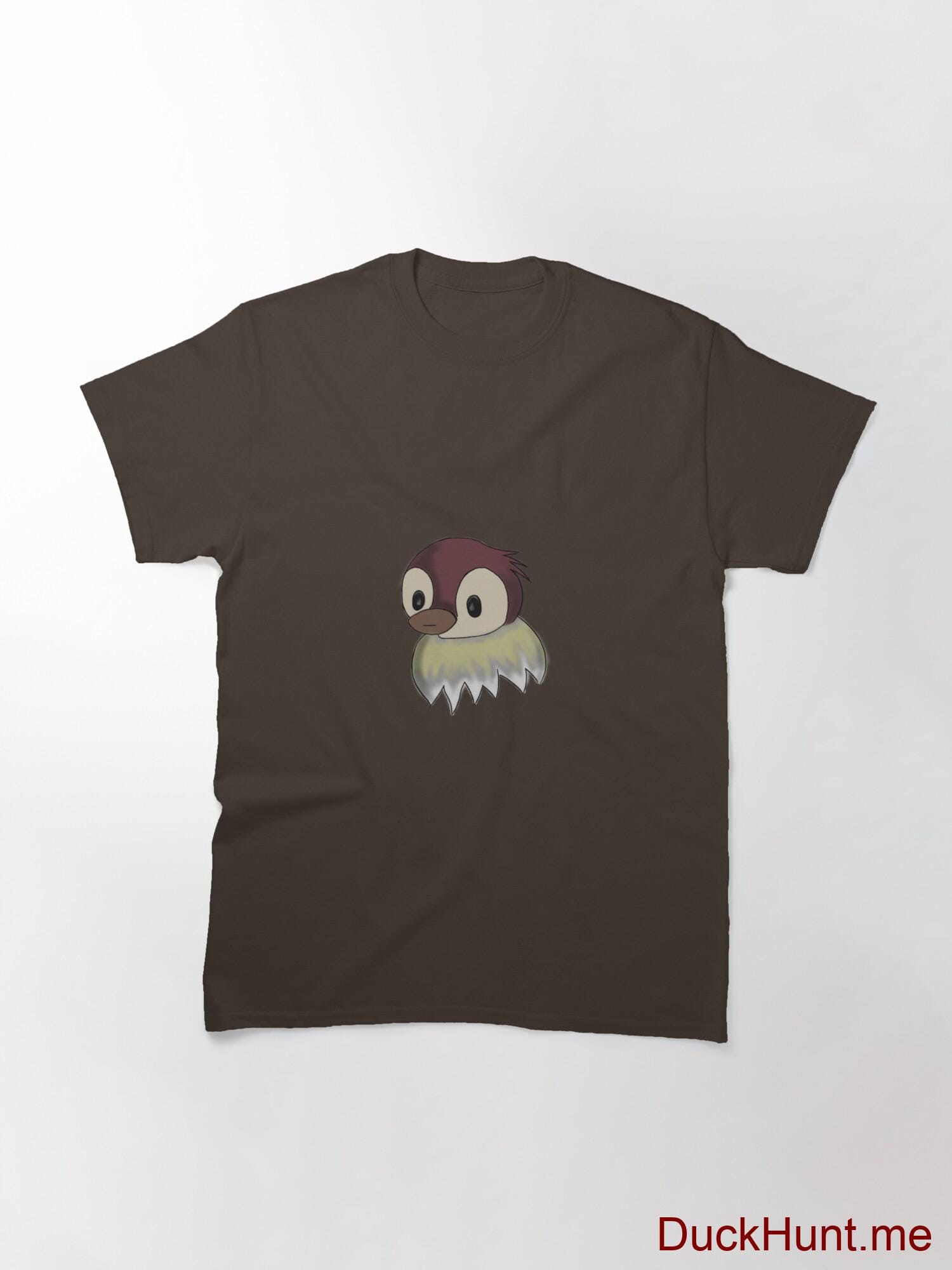 Ghost Duck (fogless) Brown Classic T-Shirt (Front printed) alternative image 2