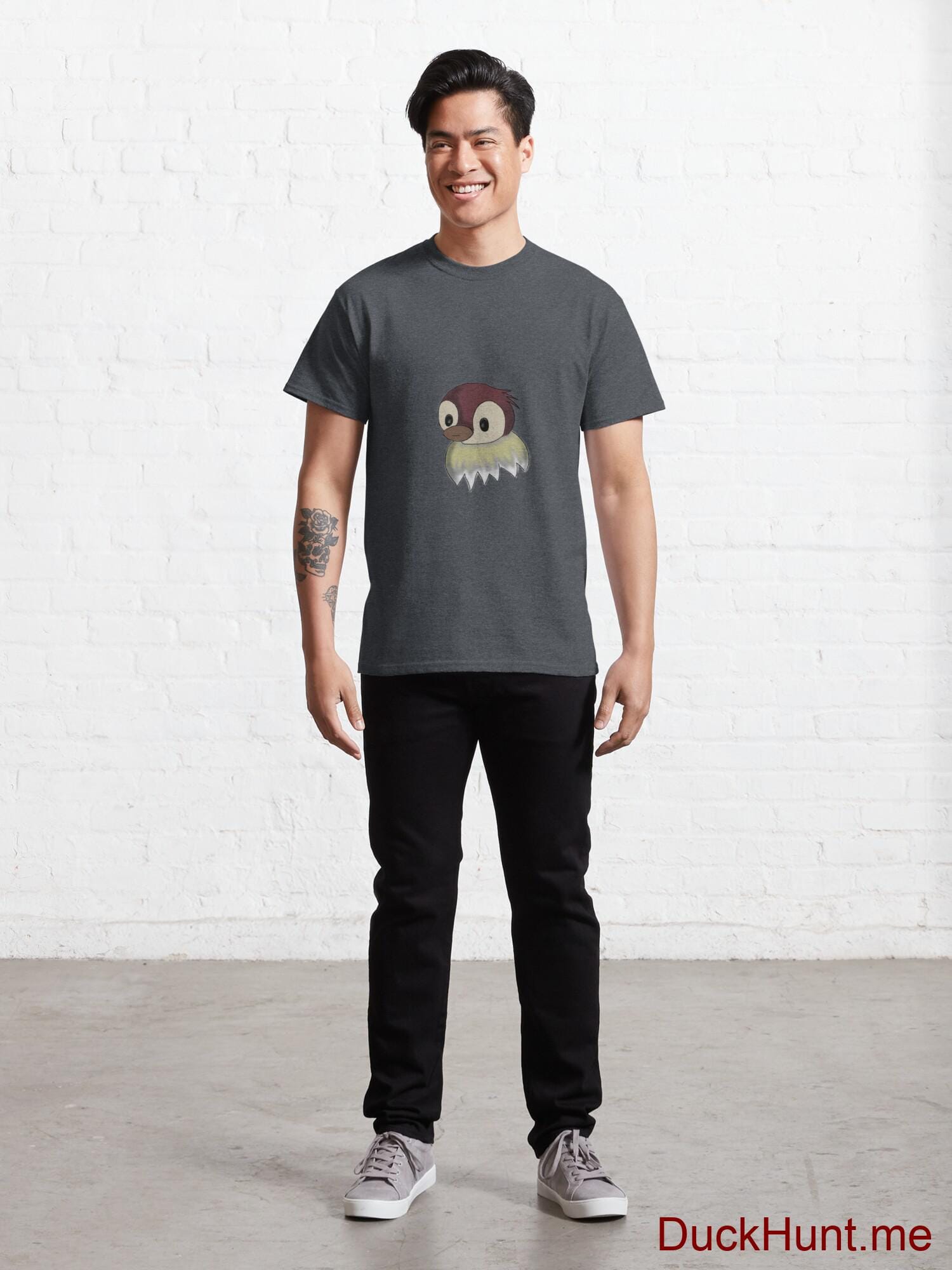 Ghost Duck (fogless) Denim Heather Classic T-Shirt (Front printed) alternative image 6