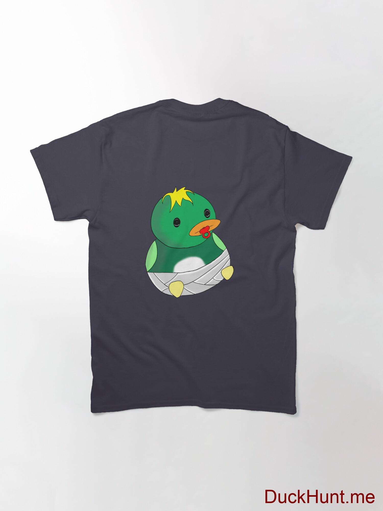 Baby duck Navy Classic T-Shirt (Back printed) alternative image 1